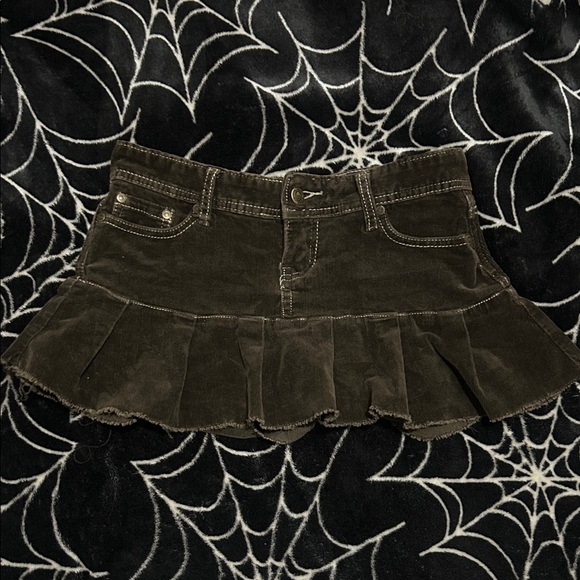 ub jeans Dresses & Skirts - Brown Ruffled Skirt